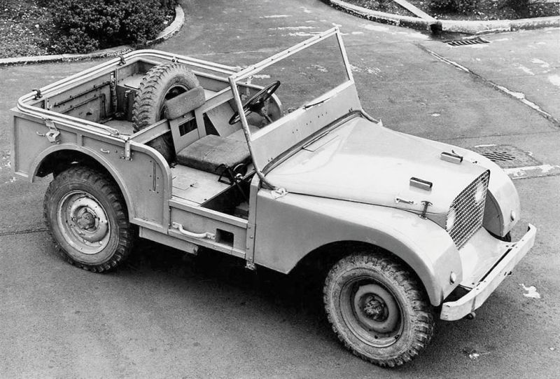 1947 Land Rover Original Centre Steering Prototype