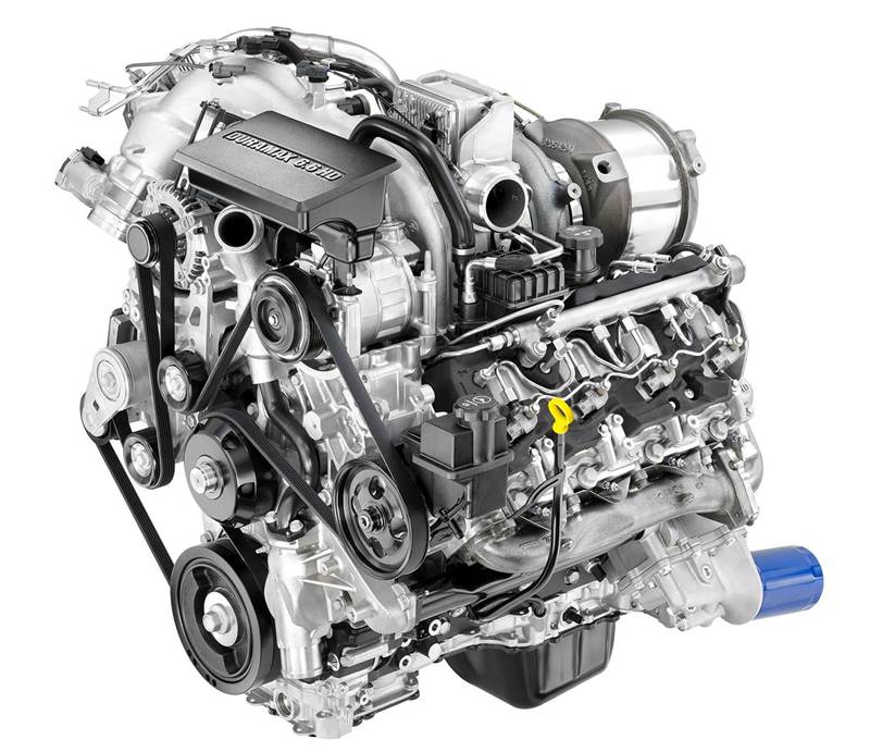 מנוע ה-DuraMax בנפח 6.6 ליטר; מעתה עם 455 כ"ס